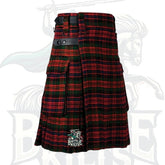 Battle of Kilts – Men’s Macdonald Tartan Utility Kilt